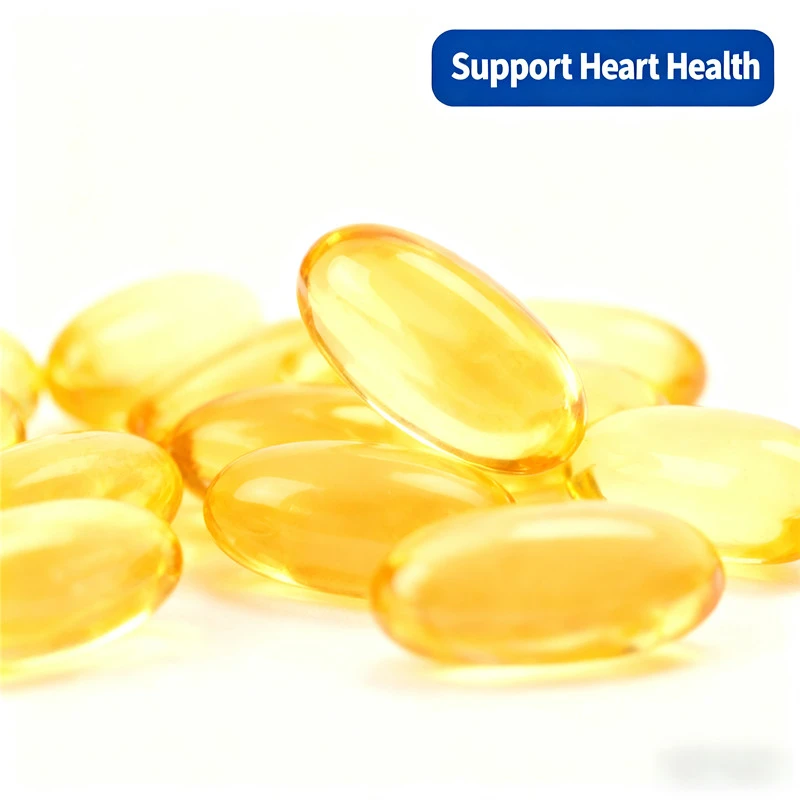 Private Label hochwirksame, individuell anpassbare Omega-3-Fischöl-Kapseln